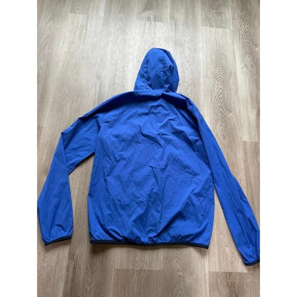 Cutter & Buck Men’s Windbreaker Jacket, Blue, size Large, Hooded, Long Sleeve - Picture 2 of 6